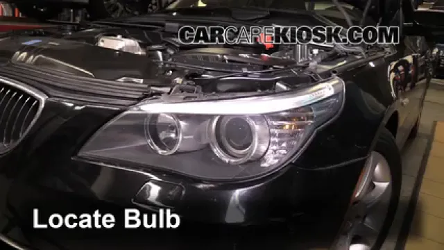 2010 BMW 528i 3.0L 6 Cyl. Lights Turn Signal - Front (replace bulb)